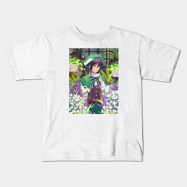 Venti Kids T-Shirt by Ziyaillust